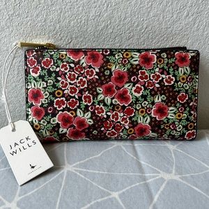 NWT Jack Wills Floral Wallet